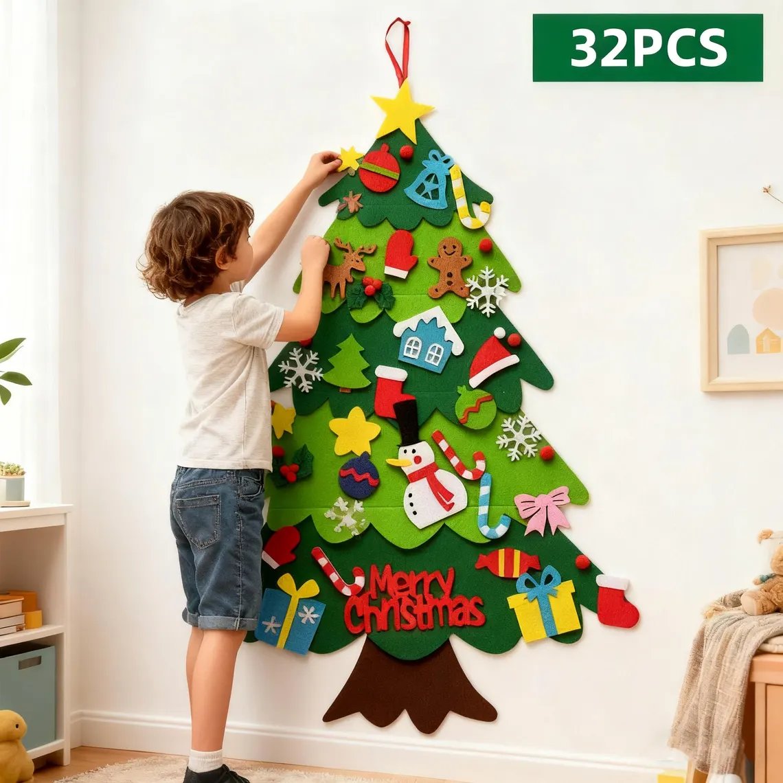 🎁Early Christmas Sale 49% OFF🔥-🎄Personalized Felt Christmas Tree