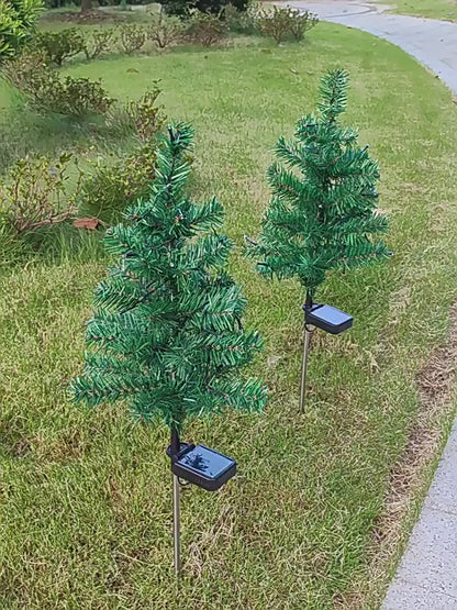 🎄 Solar Christmas Tree Lights – Buy One Get One Free (2 Pack)! Light Up Your Holiday Magic!